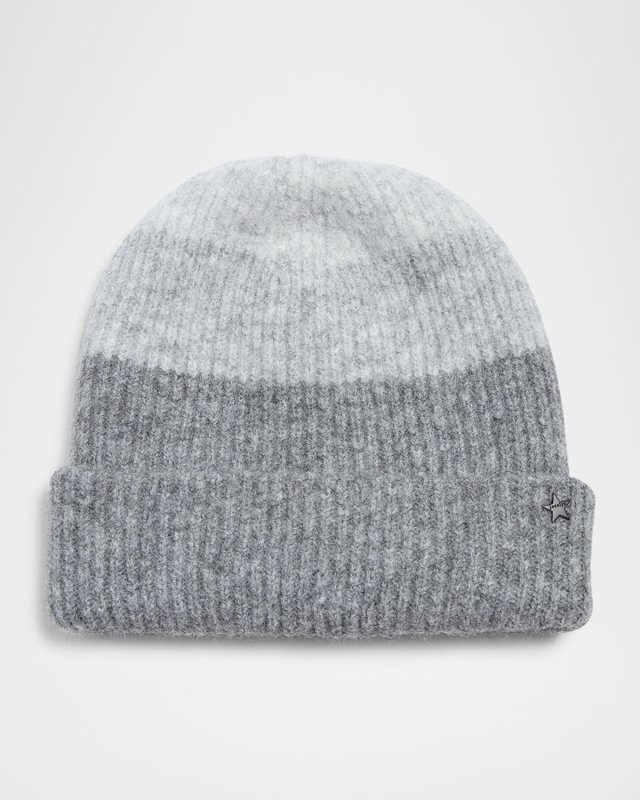 Colorblock Knit Beanie